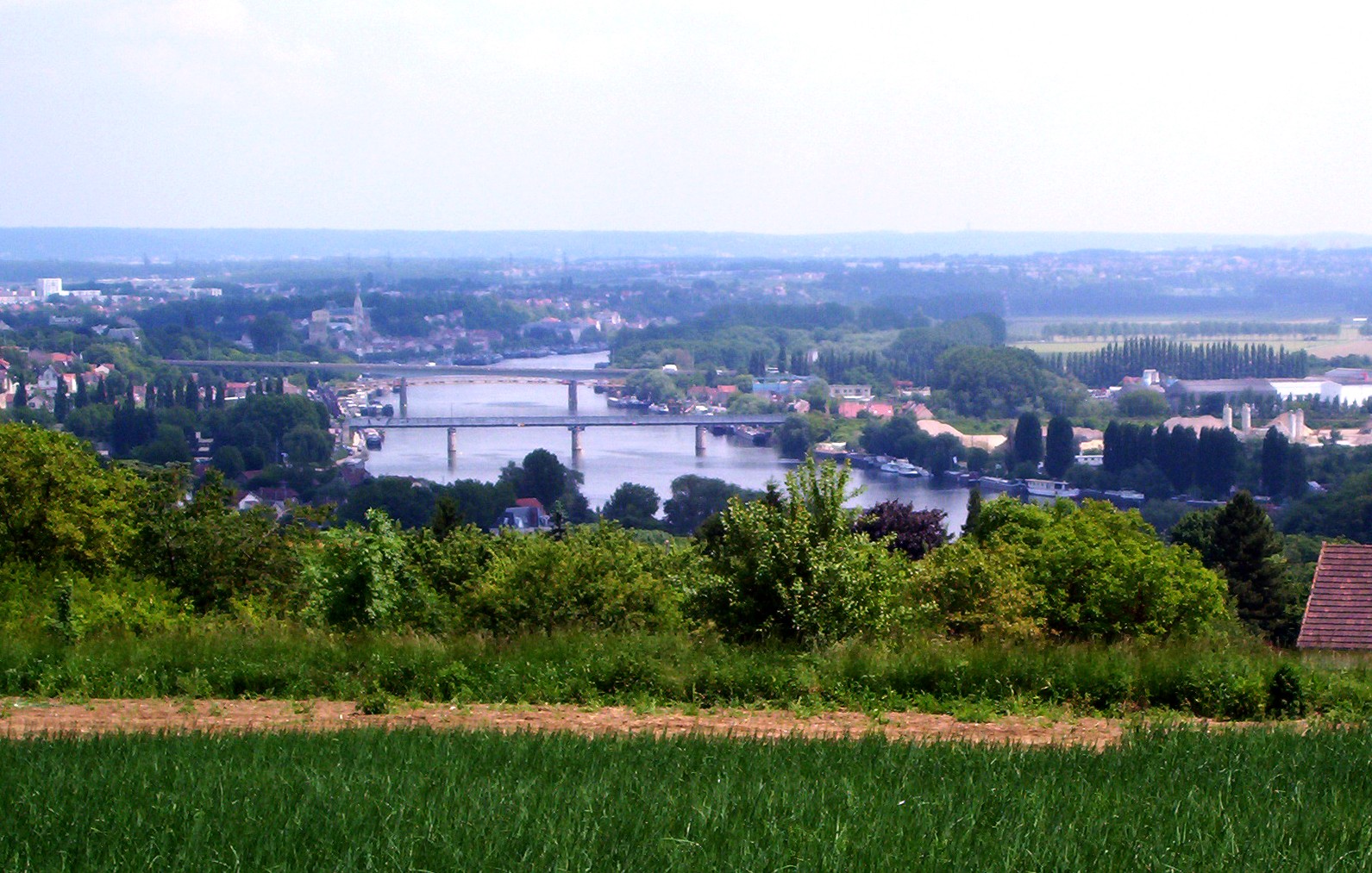 Vue de Chanteloup-les-Vignes
