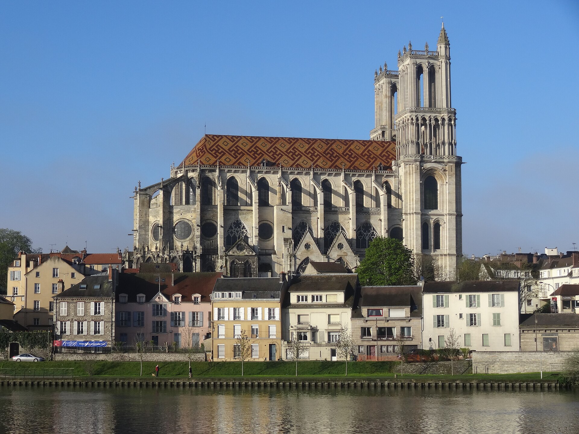 Vue de Mantes-la-Jolie