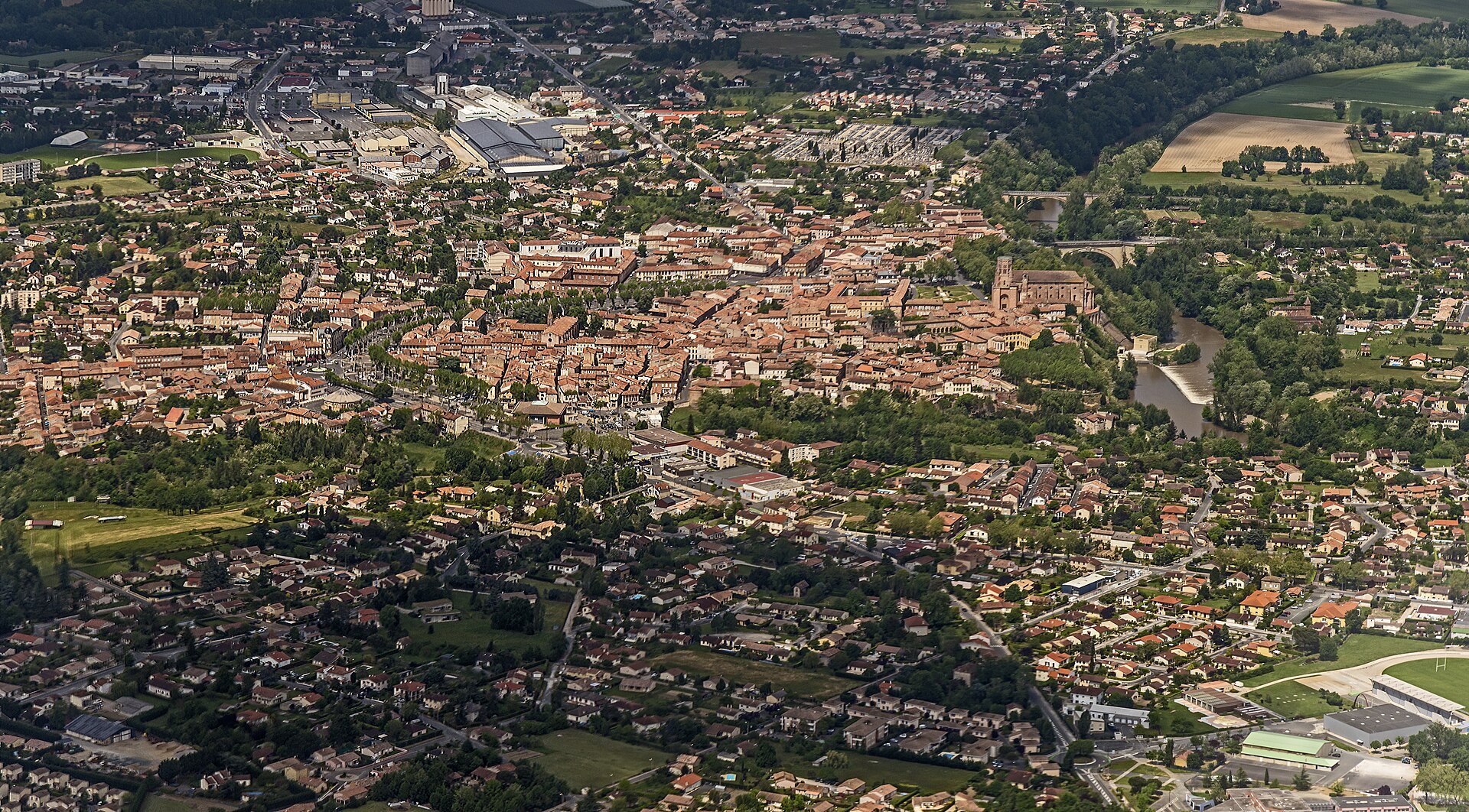 Vue de Lavaur