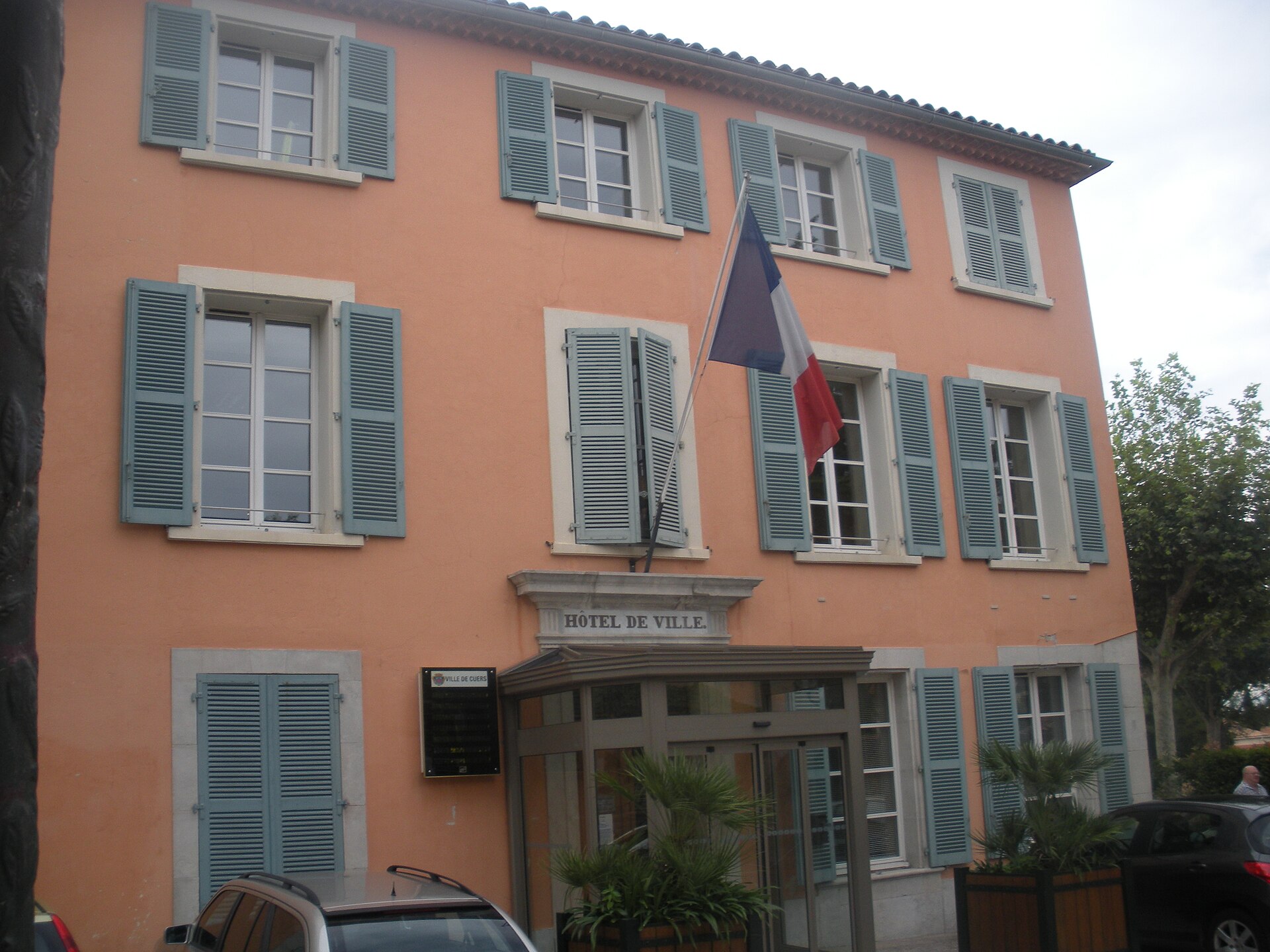 Vue de Cuers