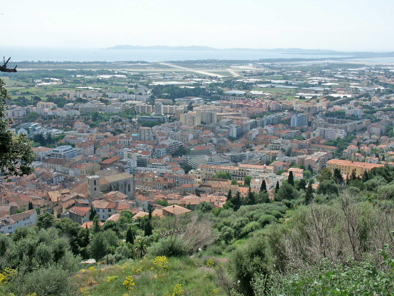Vue de Hyères