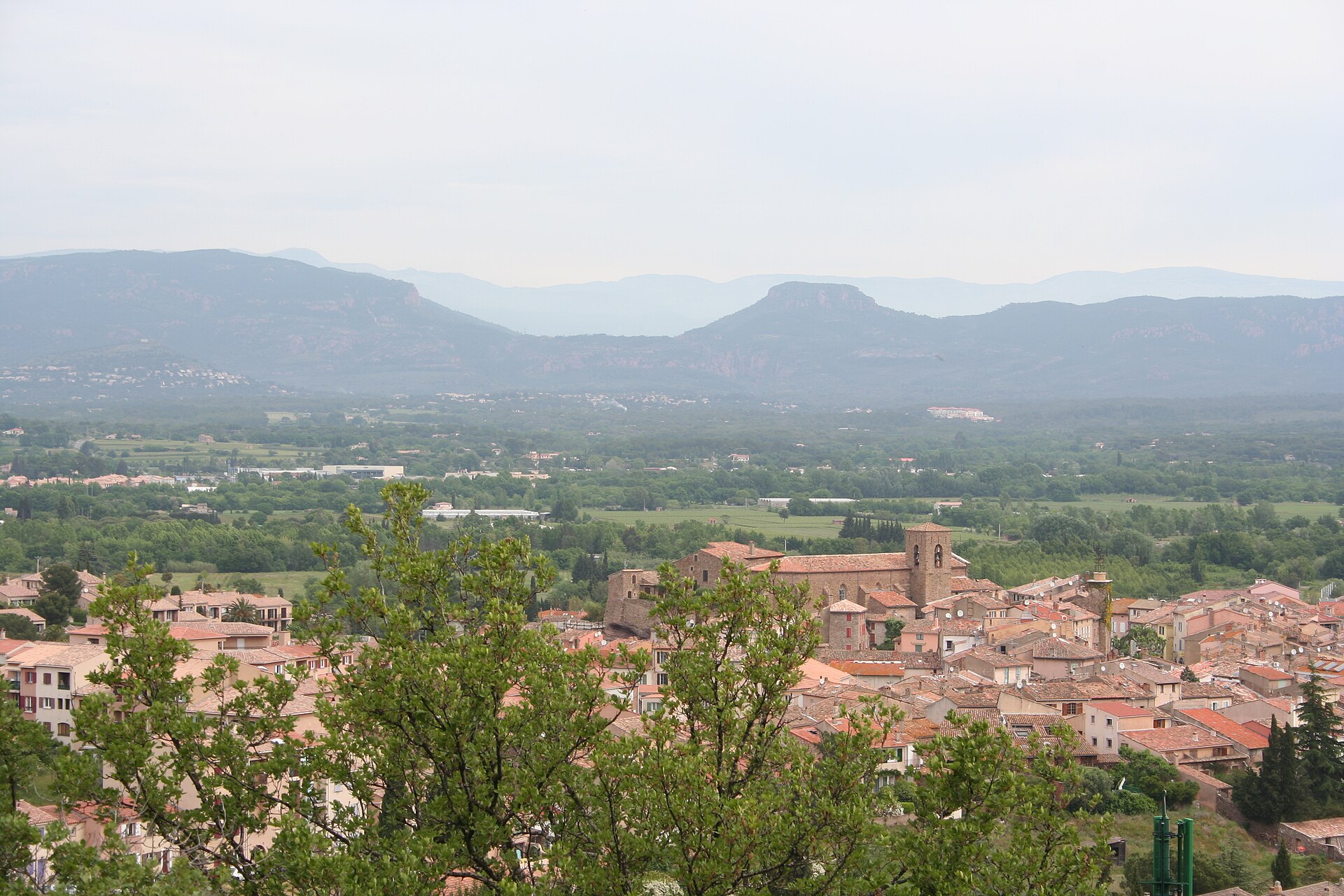 Vue de Roquebrune-sur-Argens