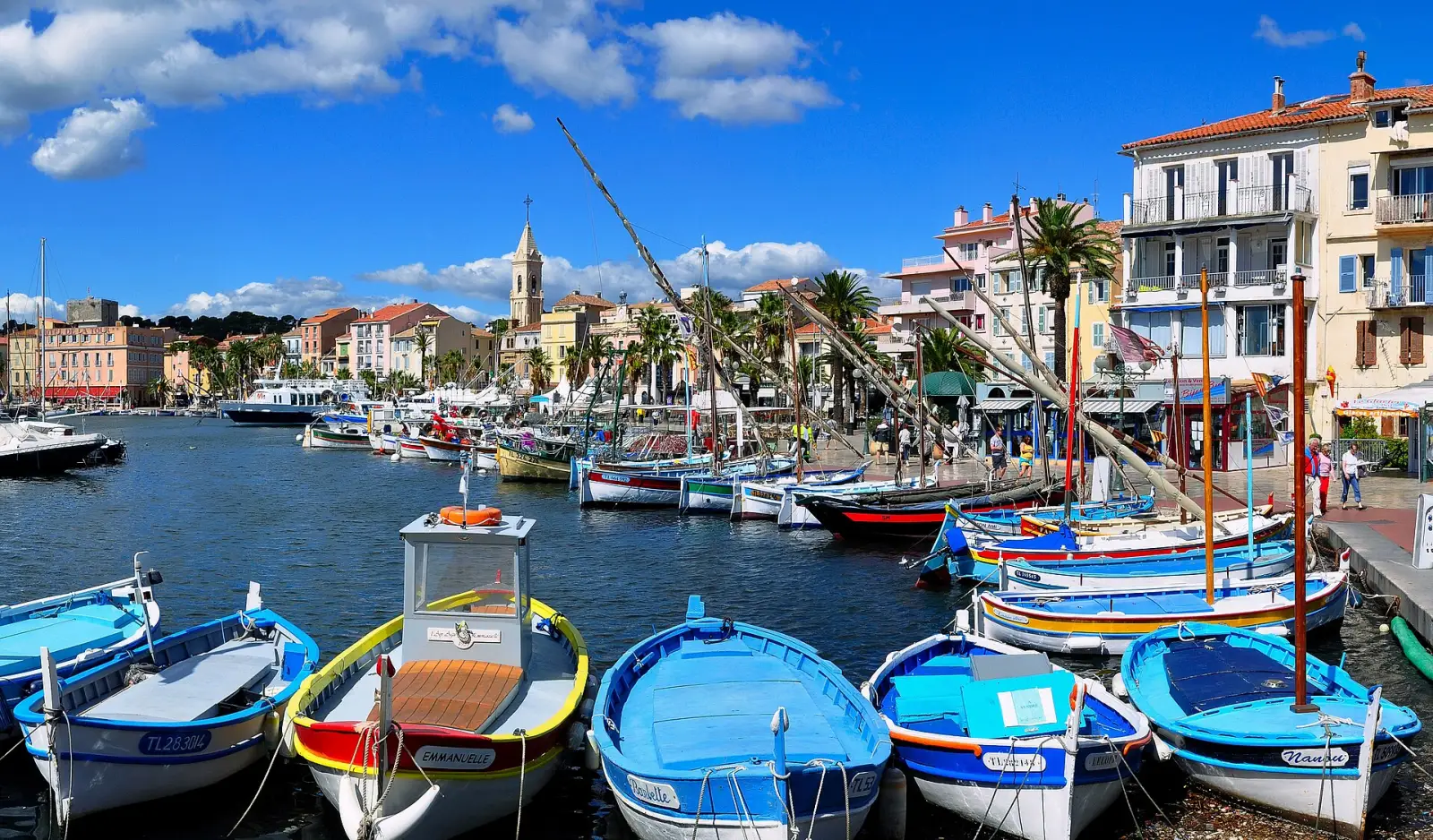Vue de Sanary-sur-Mer