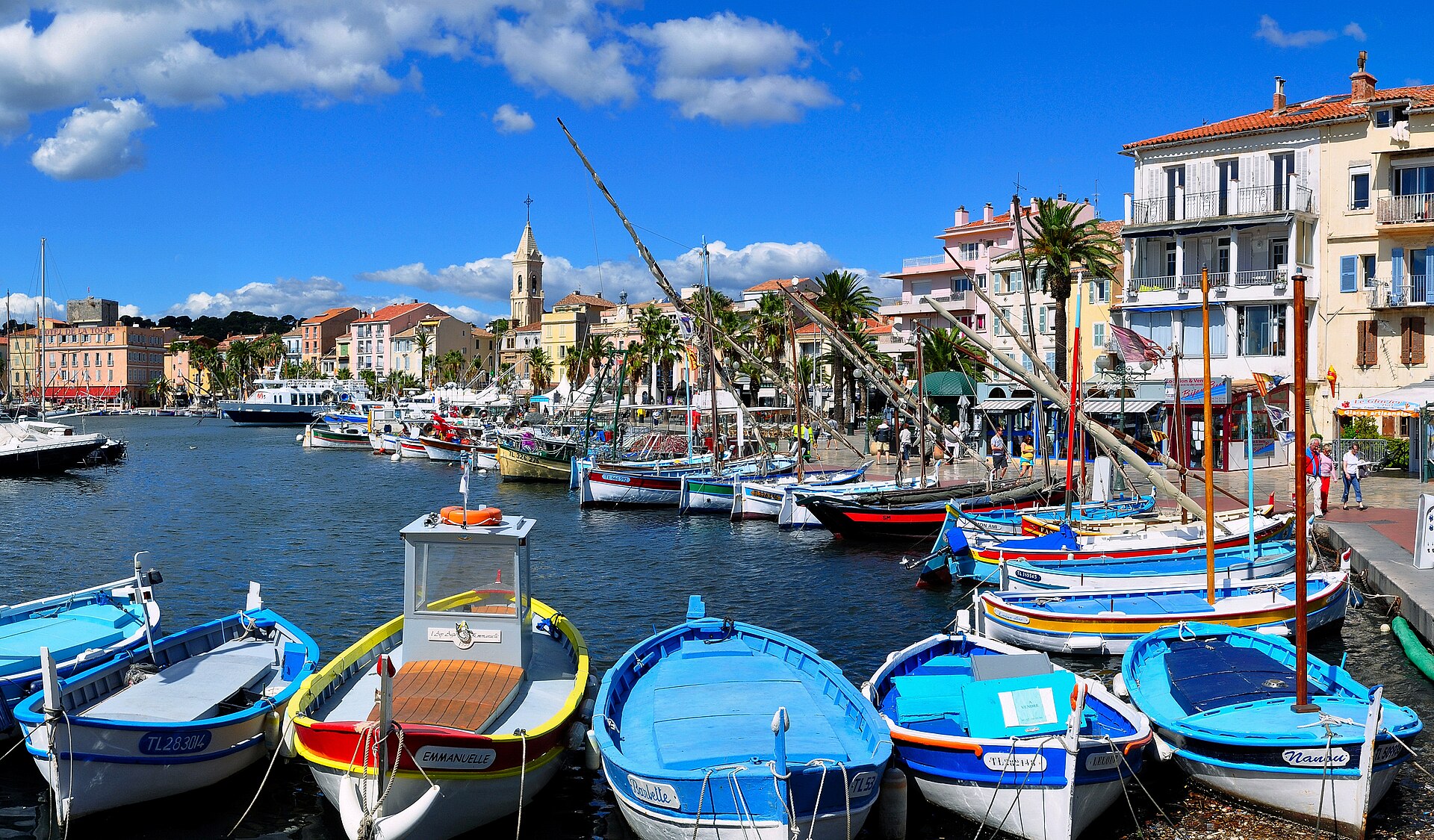 Vue de Sanary-sur-Mer