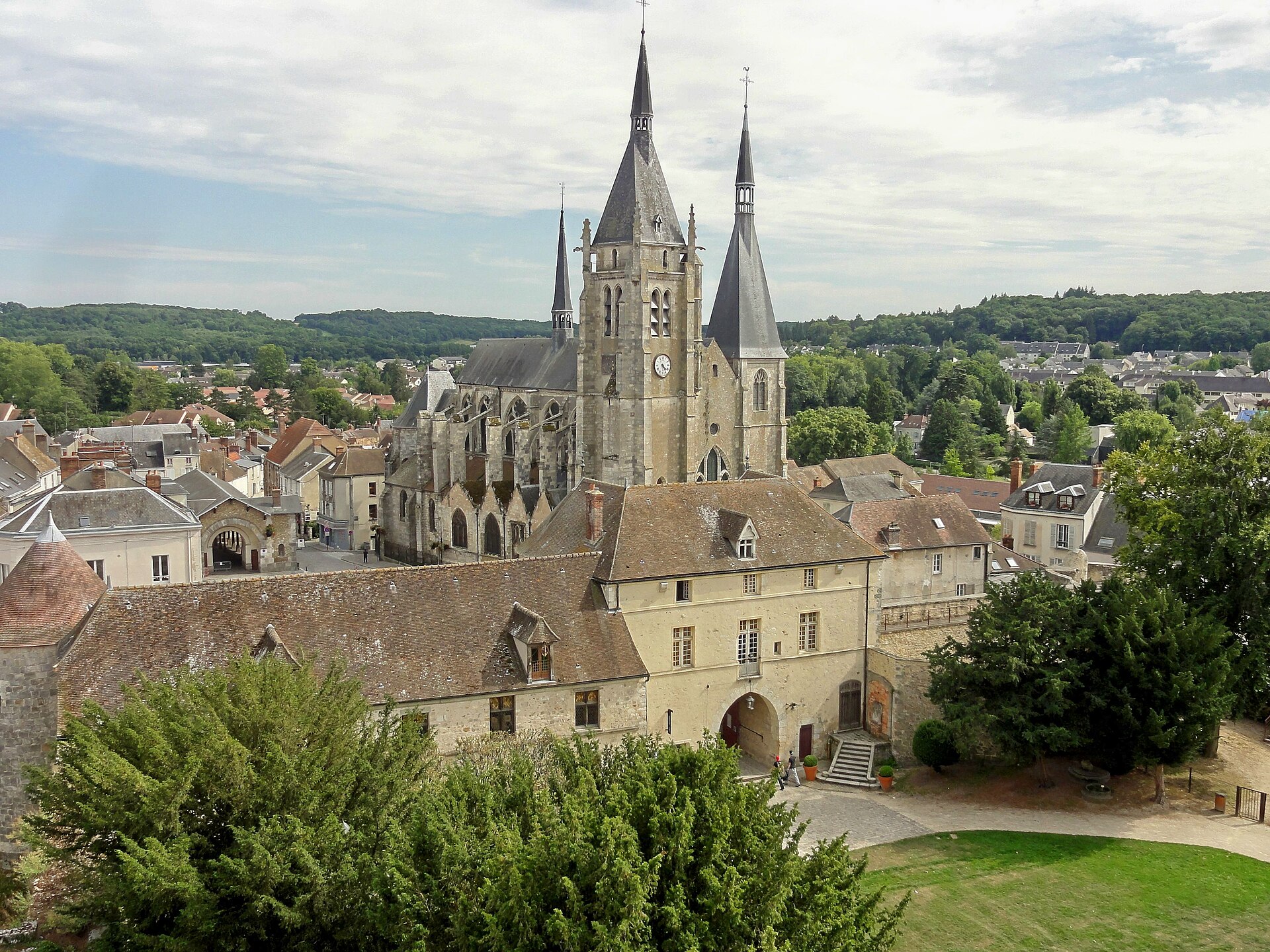 Vue de Dourdan
