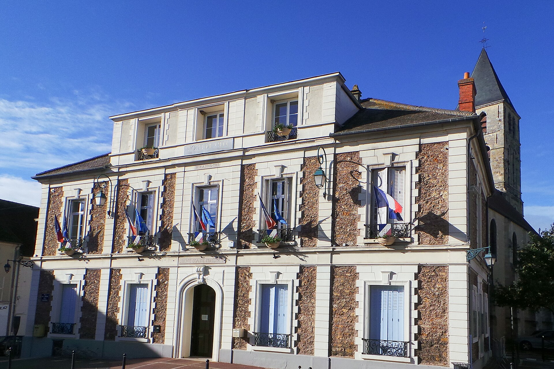 Vue de Mennecy