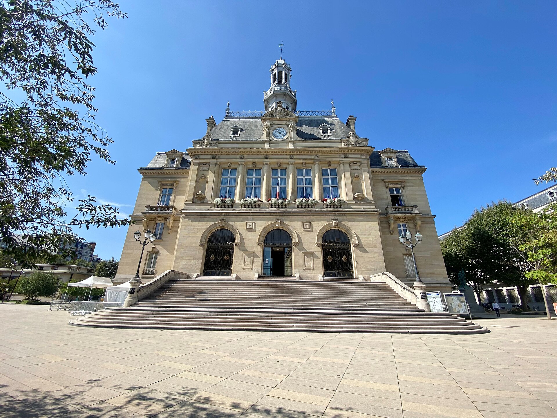 Vue de Asnières-sur-Seine