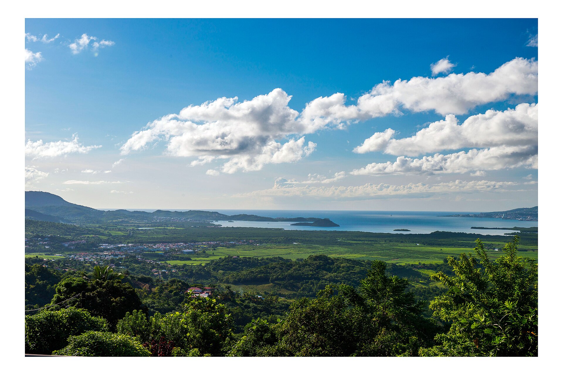 Vue de Rivière-Salée