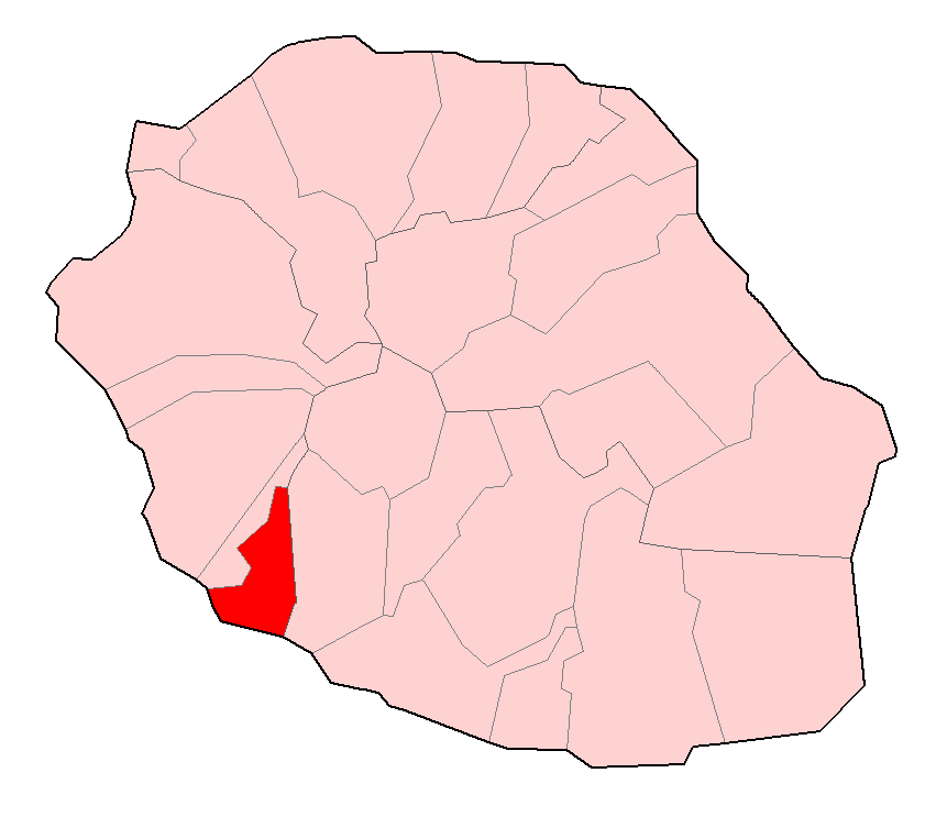 Vue de L'Étang-Salé