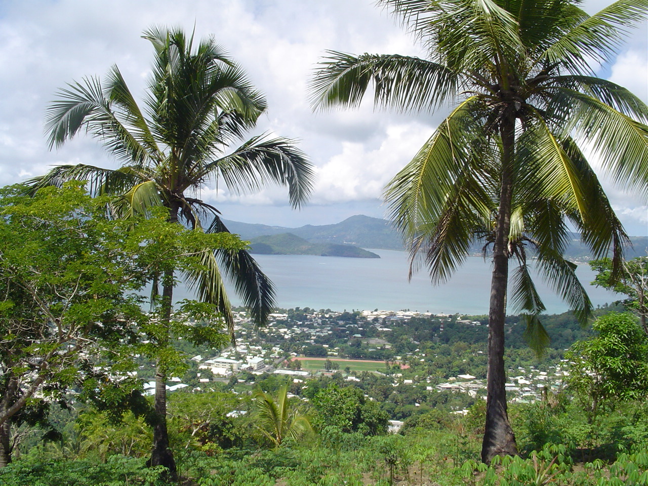 Vue de Pamandzi