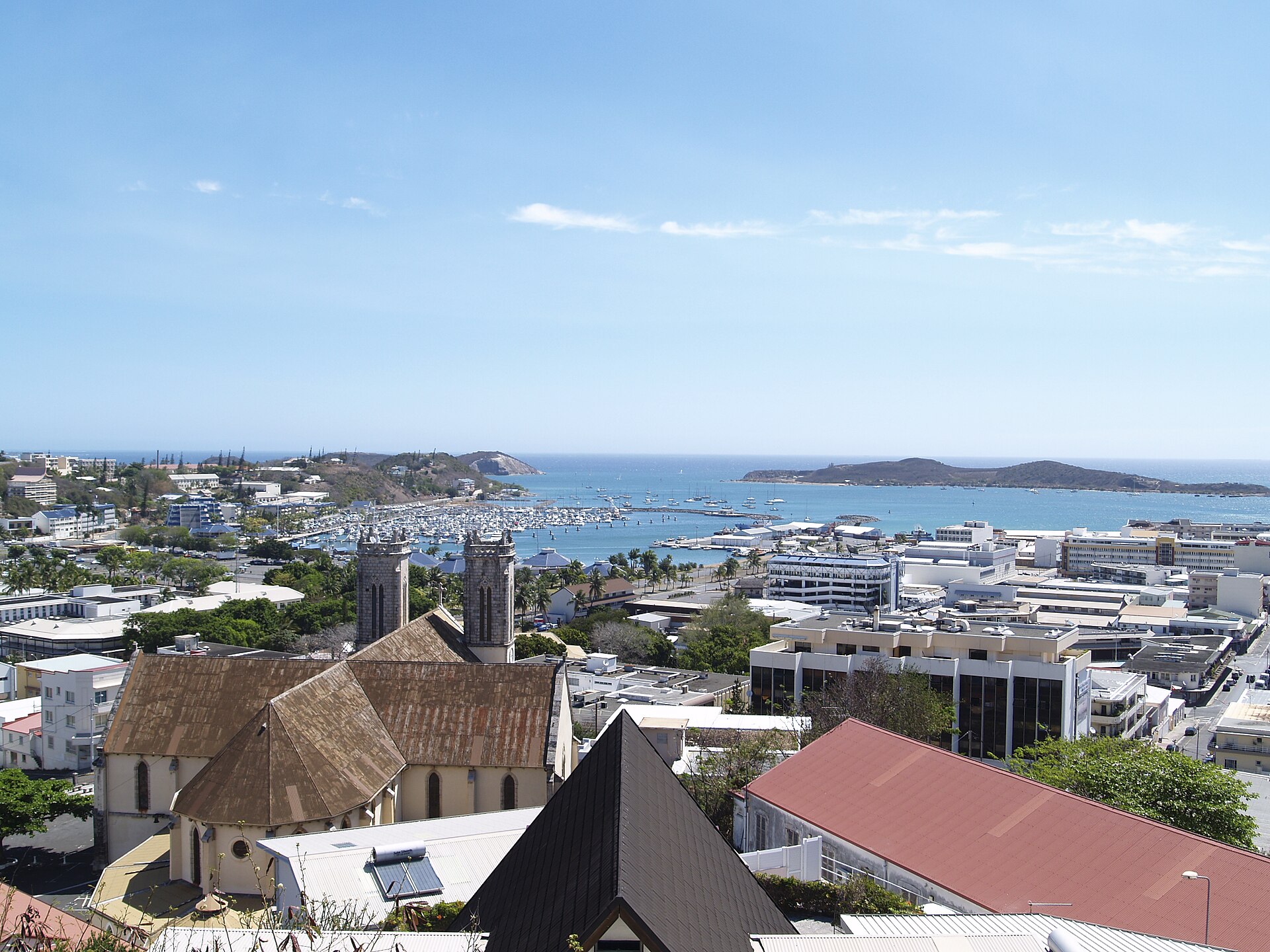 Vue de Nouméa